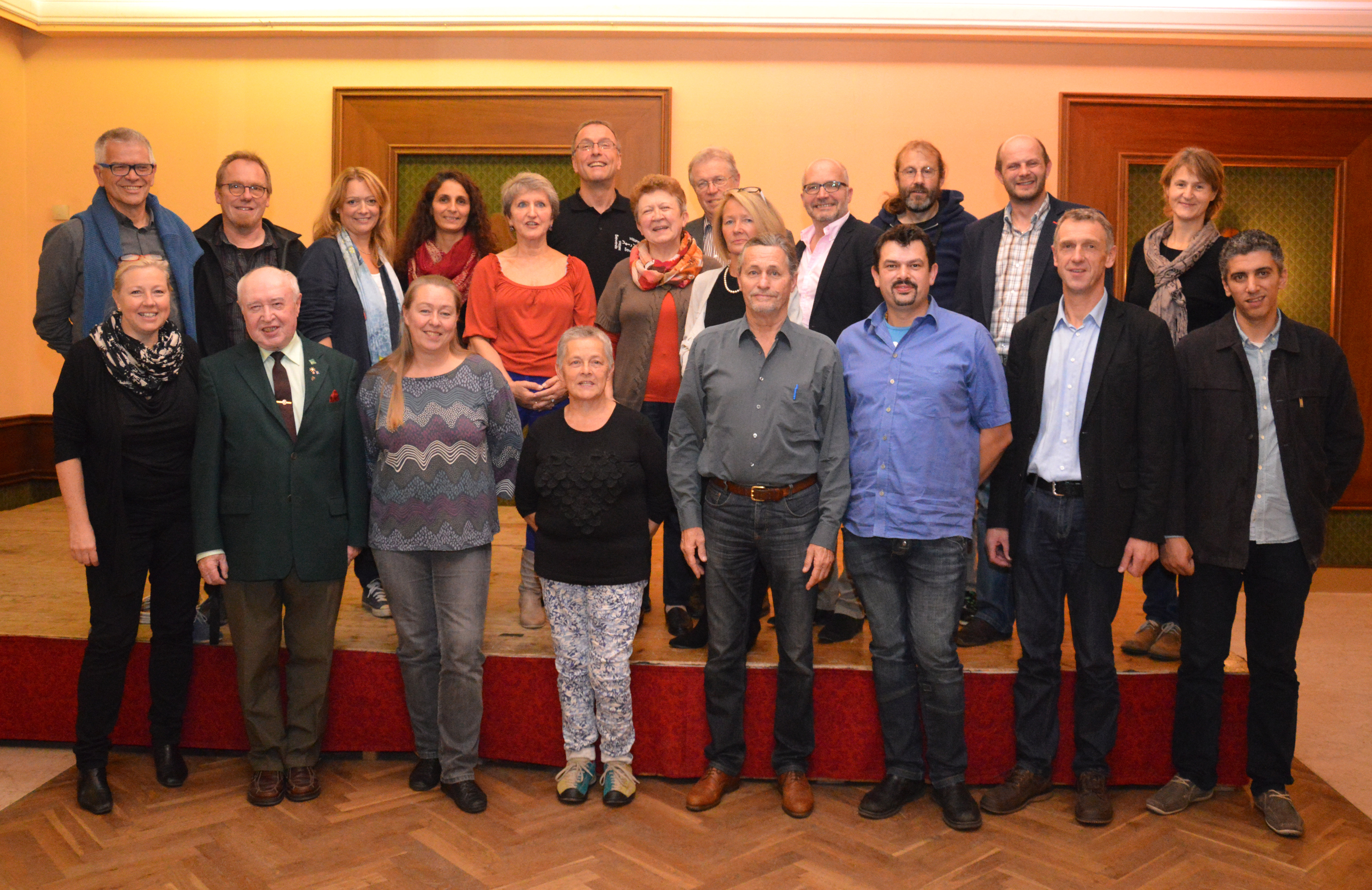 Gruppenbild vom Infoabend am 8.10.2015 in Groß Gerungs, Foto K.Prinz